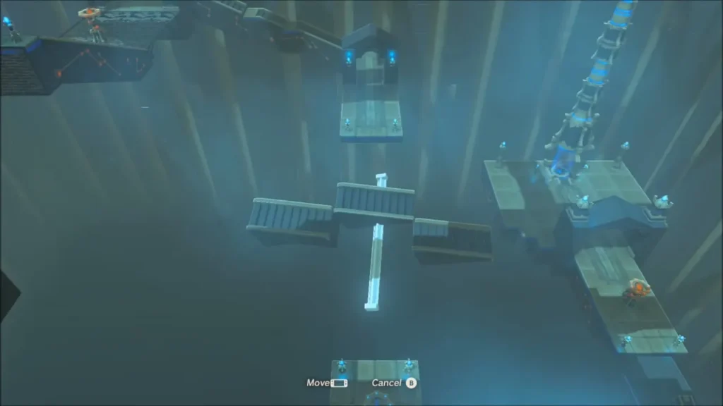 Stairwell sections lined up in a row before being flipped Stairwell sections lined up in a row before being flipped