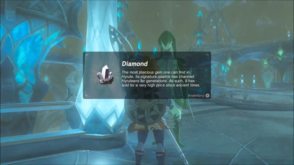 Link receiving a Diamond from Ledo as payment Link receiving a Diamond from Ledo as payment
