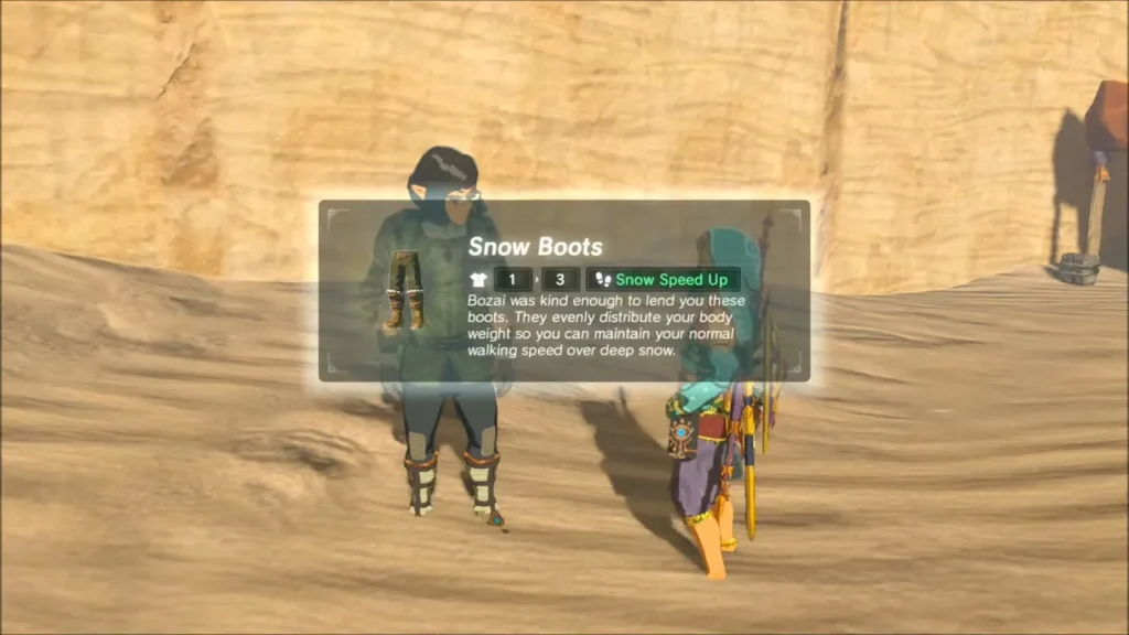 Bozai lending Link the Snow Boots, with the boots description box Bozai lending Link the Snow Boots, with the boots description box