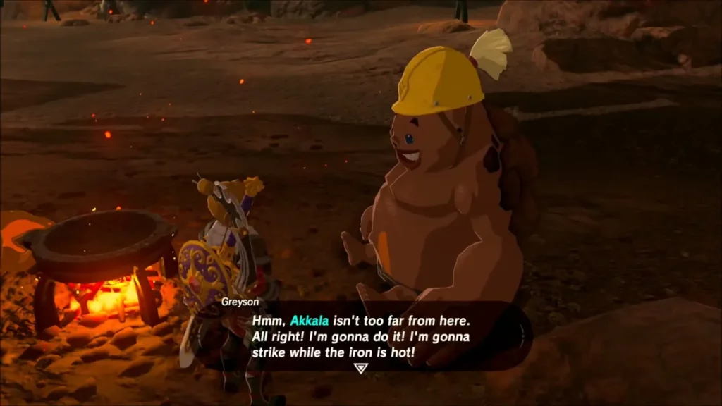 Greyson deciding to try his luck in Akkala Greyson deciding to try his luck in Akkala