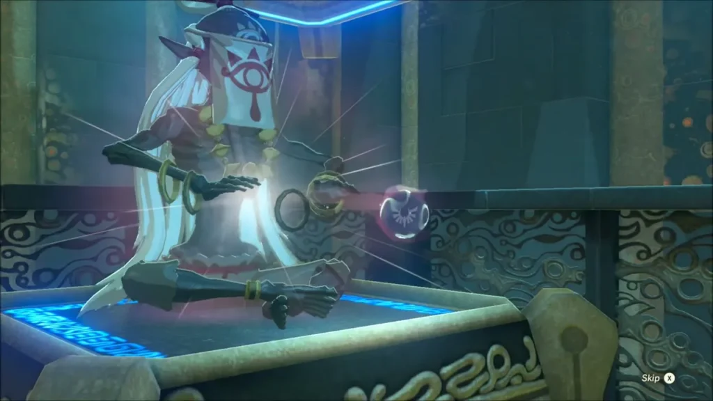 Dako Tah holding out the Spirit Orb Dako Tah holding out the Spirit Orb