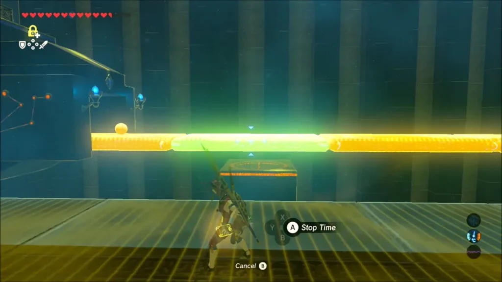 Link using Stasis to freeze a conveyor belt segment with a ball on it Link using Stasis to freeze a conveyor belt segment with a ball on it