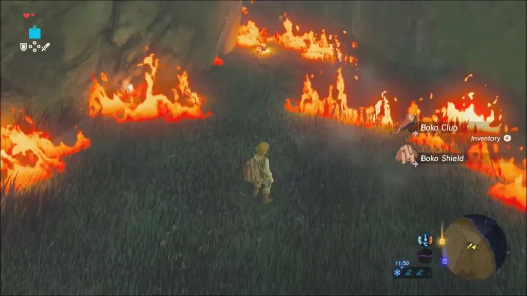 Boko Club and Boko Shield dropped among the dying flames Boko Club and Boko Shield dropped among the dying flames