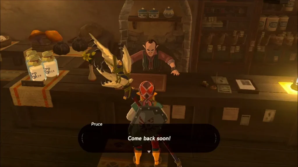 Pruce saying come back soon after the sale Pruce saying come back soon after the sale