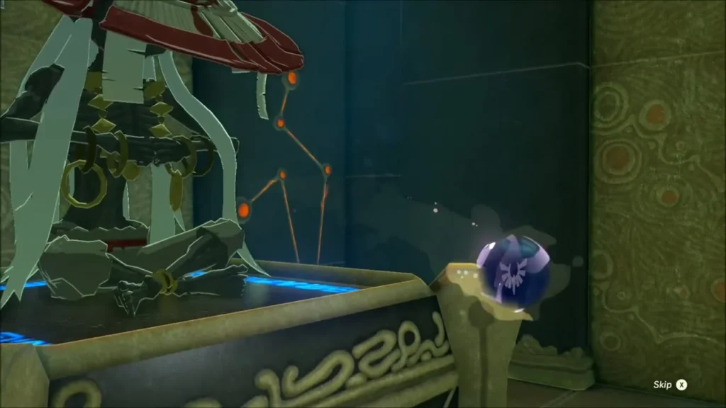 The monk with a Spirit Orb floating beside him The monk with a Spirit Orb floating beside him