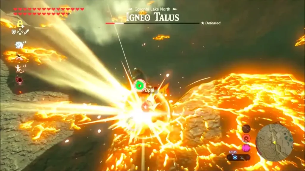 Ancient arrow burst on the Igneo Talus at Goronbi Lake North, Opal drop Ancient arrow burst on the Igneo Talus at Goronbi Lake North, Opal drop