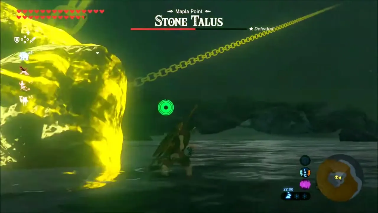 A Stone Talus limb frozen with Stasis at Mapla Point A Stone Talus limb frozen with Stasis at Mapla Point