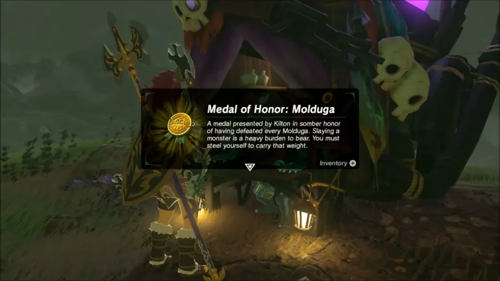 Item box for the Medal of Honor: Molduga from Kilton Item box for the Medal of Honor: Molduga from Kilton