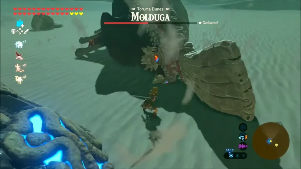 The Molduga thrown into the air and stunned after the bomb blast The Molduga thrown into the air and stunned after the bomb blast
