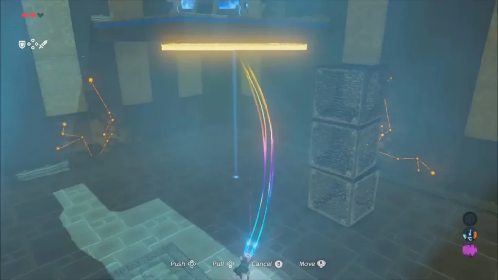 Magnesis lifting a metal slab beside a stack of crates Magnesis lifting a metal slab beside a stack of crates