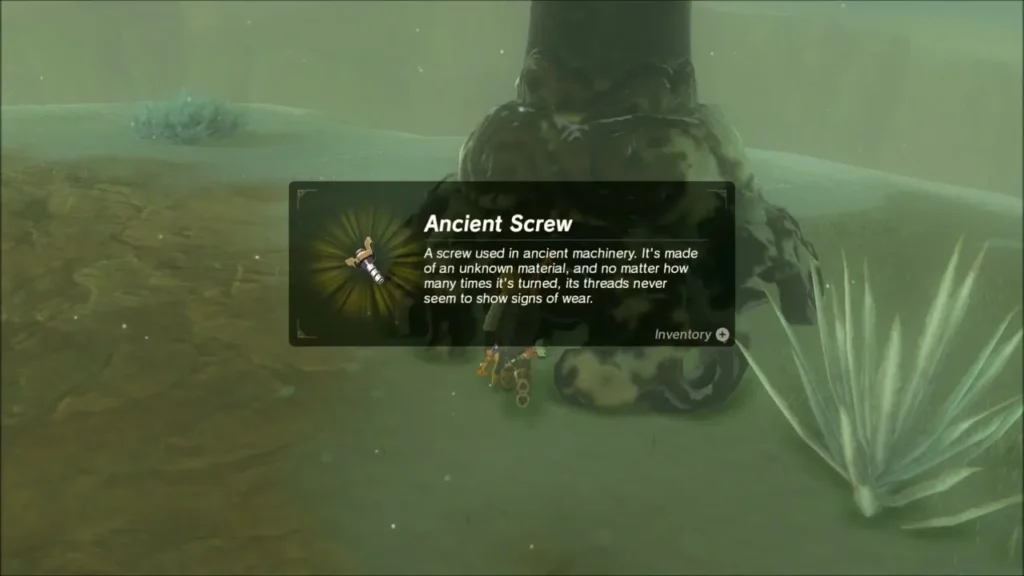 Ancient Screw item box dropped by the fallen machine Ancient Screw item box dropped by the fallen machine