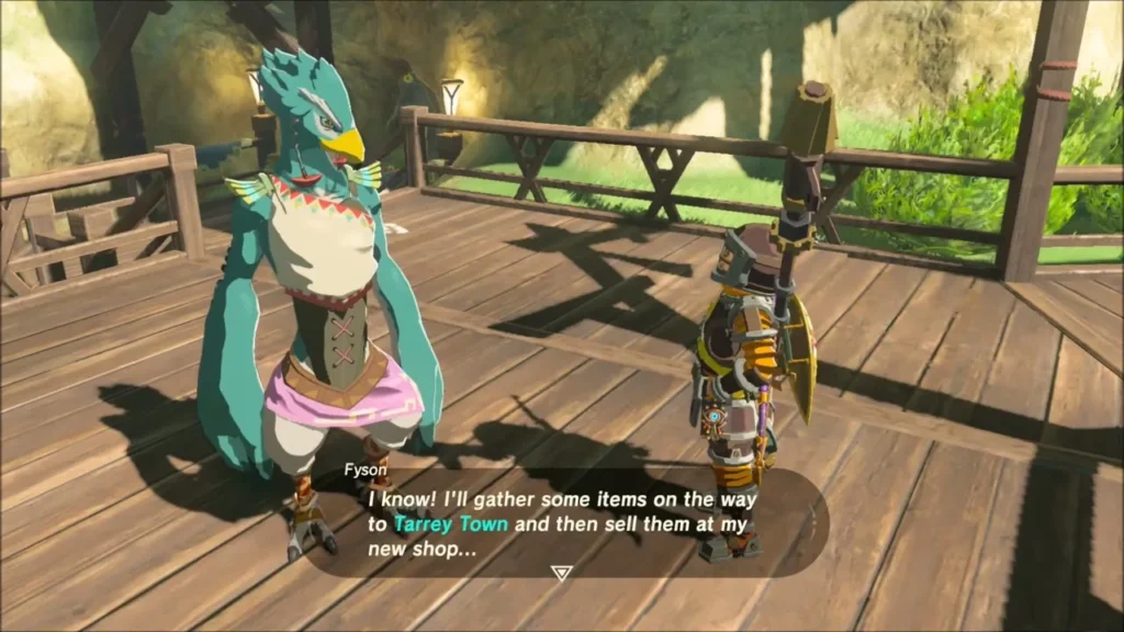 Fyson saying he will sell items at his new shop Fyson saying he will sell items at his new shop