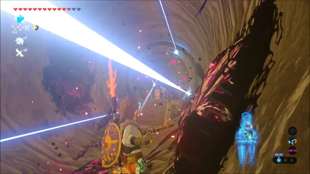 Link dodging rotating lasers and Malice in the corridor Link dodging rotating lasers and Malice in the corridor