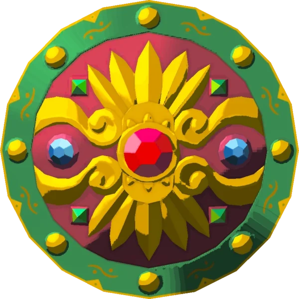 3D model render of the Daybreaker Champion shield from Breath of the Wild 3D model render of the Daybreaker Champion shield from Breath of the Wild