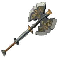 Inventory icon for the Double Axe from Breath of the Wild Inventory icon for the Double Axe from Breath of the Wild