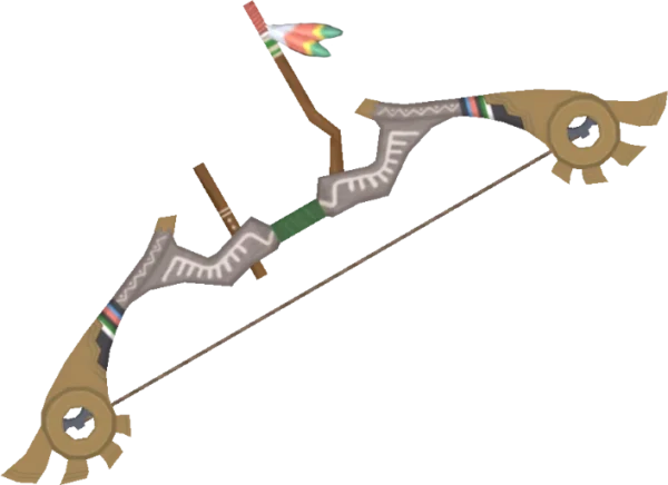 3D model render of the Falcon Bow Rito weapon from Breath of the Wild 3D model render of the Falcon Bow Rito weapon from Breath of the Wild