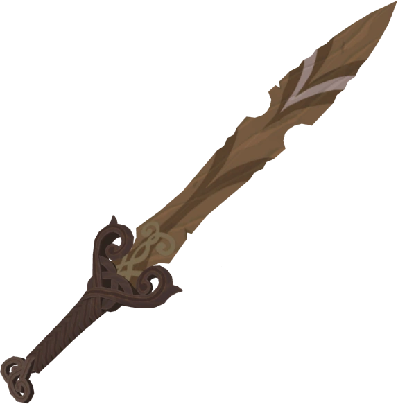 3D model render of the Forest Dweller's Sword from Breath of the Wild 3D model render of the Forest Dweller's Sword from Breath of the Wild