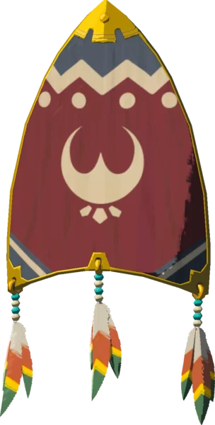 3D model render of the Kite Shield Rito weapon from Breath of the Wild 3D model render of the Kite Shield Rito weapon from Breath of the Wild