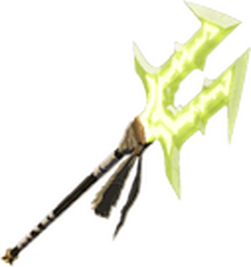 Inventory icon for the Thunderspear from Breath of the Wild Inventory icon for the Thunderspear from Breath of the Wild