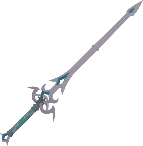 3D model render of the Zora Sword from Breath of the Wild 3D model render of the Zora Sword from Breath of the Wild