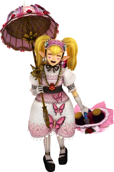 Official model of Agitha in her Twilight Map Standard Outfit