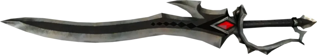Official model of the Demon Longsword from the series Official model of the Demon Longsword from the series