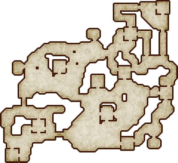 The Gerudo Desert stage map The Gerudo Desert stage map