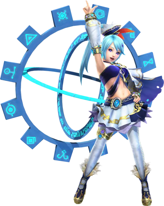 Official render of Lana with the Gate of Time Official render of Lana with the Gate of Time