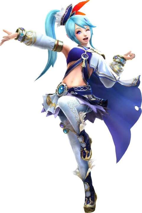 Official render of Lana, the warrior who captures the West Palace keep in this paragraph Official render of Lana, the warrior who captures the West Palace keep in this paragraph