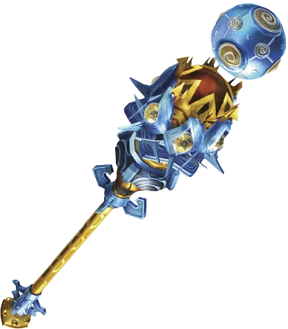Official art of the Magical Rod, the weapon named in this scenario's Hard-difficulty challenge Official art of the Magical Rod, the weapon named in this scenario's Hard-difficulty challenge