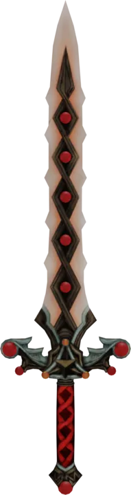 Official model of the Magical Sword, a weapon that can carry skills Official model of the Magical Sword, a weapon that can carry skills