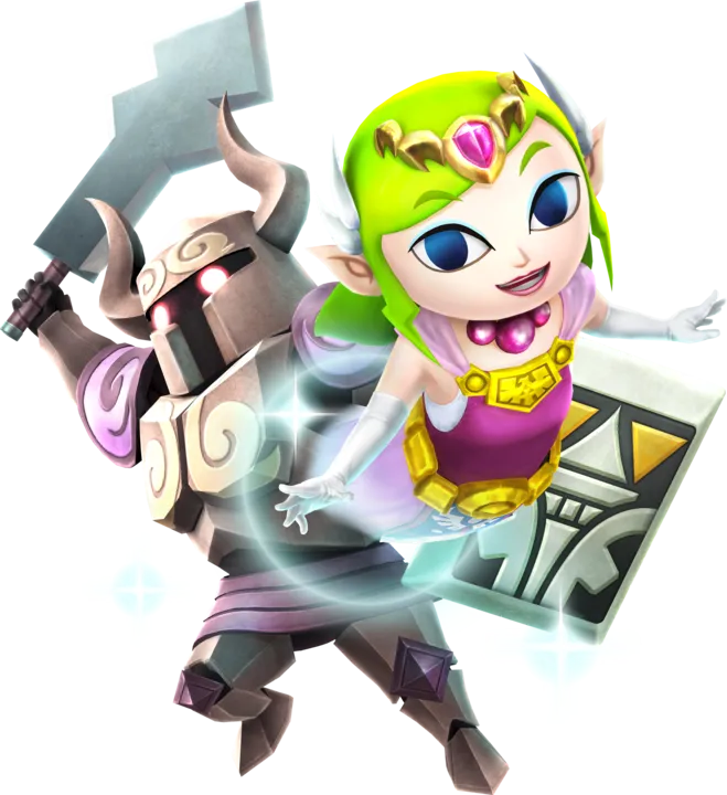Official render of Toon Zelda's Phantom Arms Official render of Toon Zelda's Phantom Arms