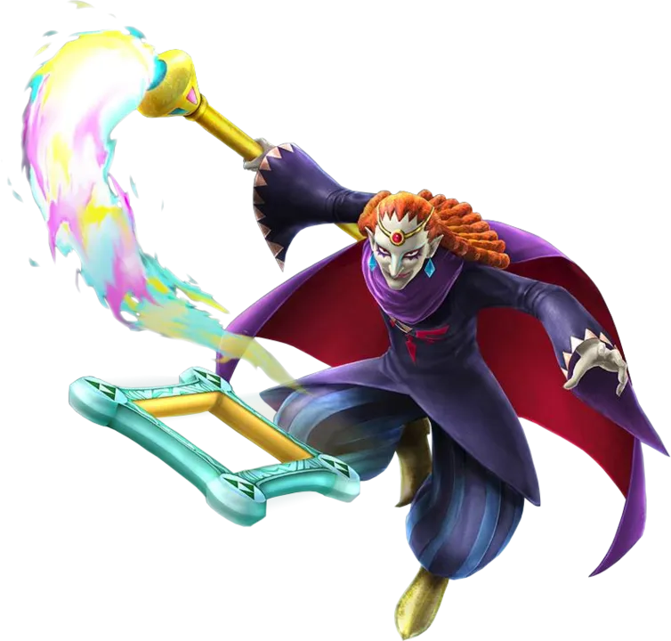 Official art of Yuga, a purple-robed sorcerer, with a teal and gold weapon and a magic swirl Official art of Yuga, a purple-robed sorcerer, with a teal and gold weapon and a magic swirl