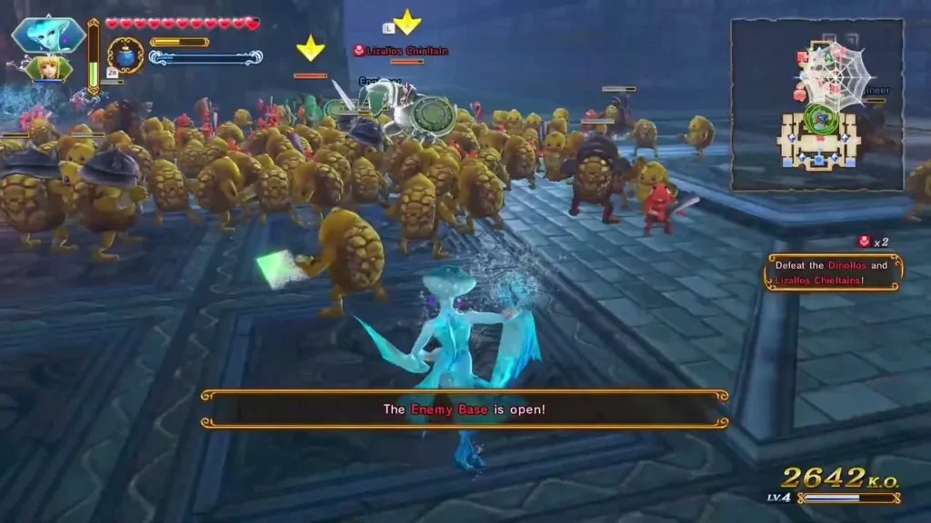 The Enemy Base is open message in Powers Collide The Enemy Base is open message in Powers Collide
