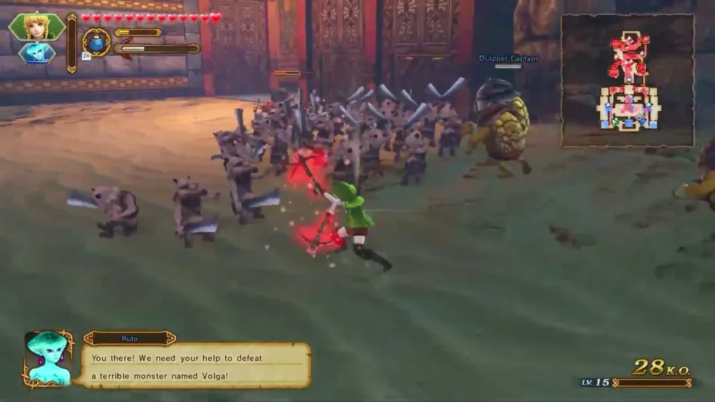 Linkle fights Bokoblins at Lake Hylia as Ruto asks for help against Volga Linkle fights Bokoblins at Lake Hylia as Ruto asks for help against Volga