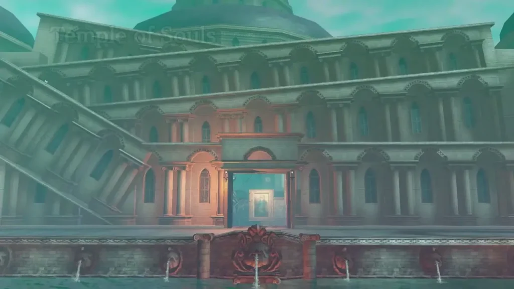 The Temple of Souls rises above the battlefield The Temple of Souls rises above the battlefield