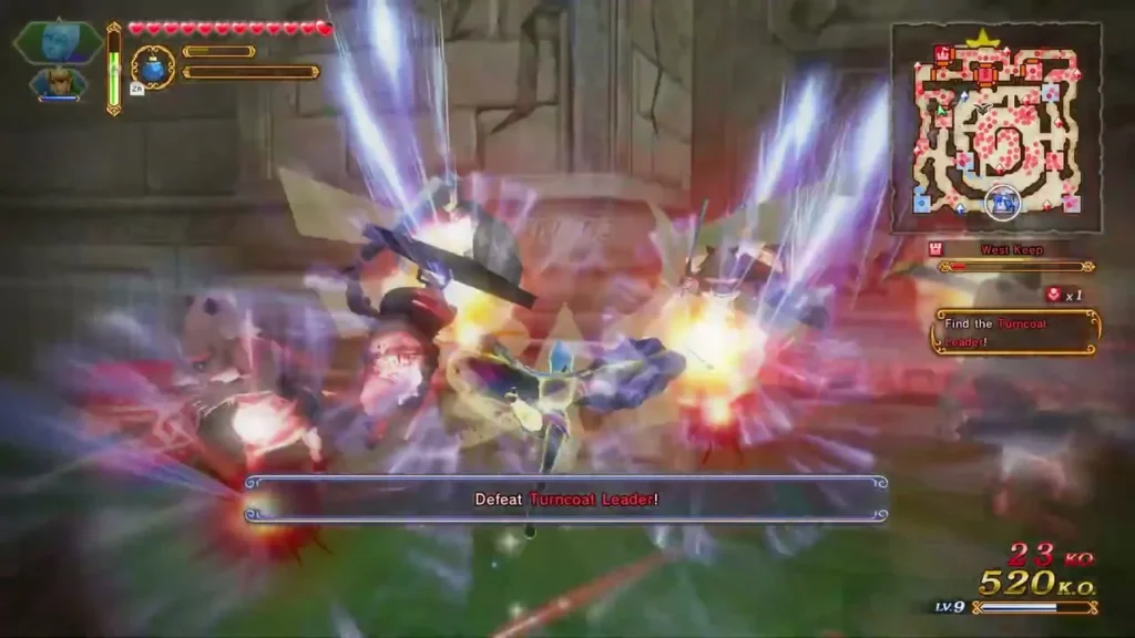 Objective banner reads Defeat Turncoat Leader during the fight Objective banner reads Defeat Turncoat Leader during the fight