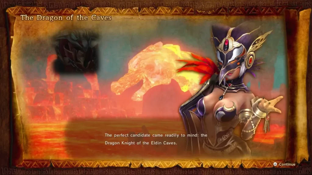 Story card: Cia decides the Dragon Knight of the Eldin Caves is the perfect candidate Story card: Cia decides the Dragon Knight of the Eldin Caves is the perfect candidate