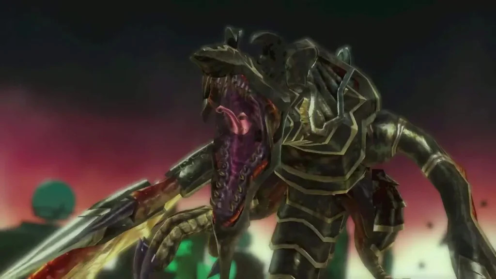 Argorok, the dragon, looms over the battlefield in a cutscene Argorok, the dragon, looms over the battlefield in a cutscene