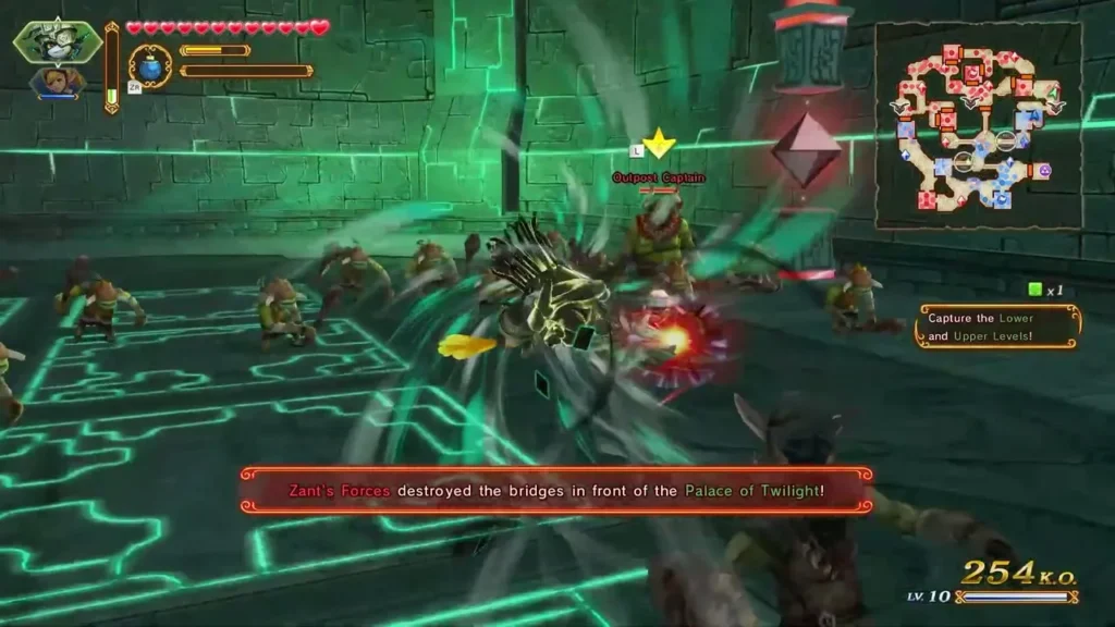 Zant forces destroy the bridges in front of the Palace of Twilight Zant forces destroy the bridges in front of the Palace of Twilight