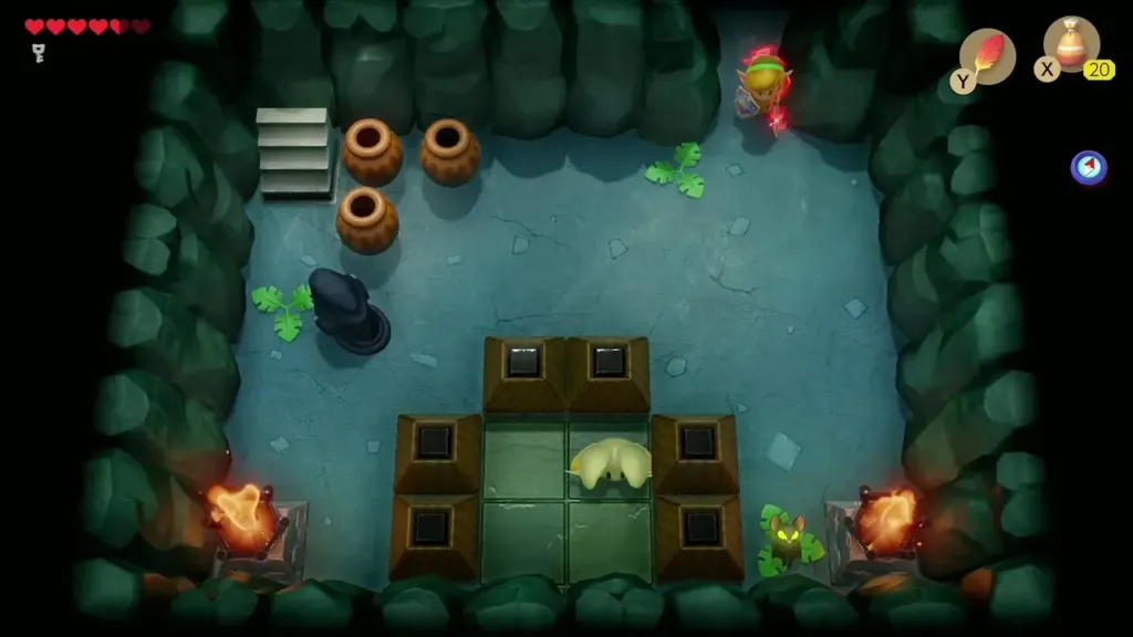 Room with a Pols Voice, Keese and Shrouded Stalfos Room with a Pols Voice, Keese and Shrouded Stalfos