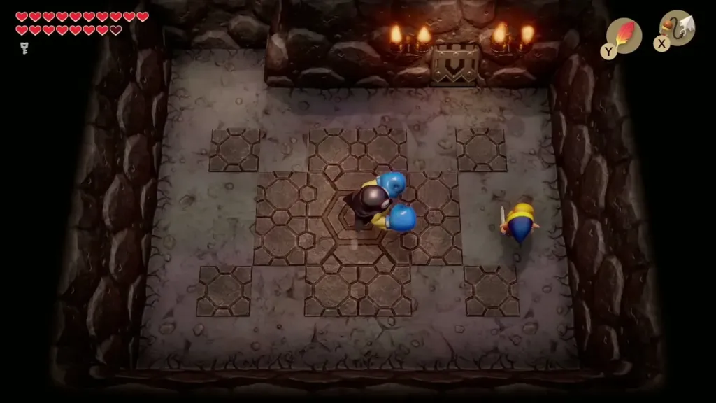 Link keeping his distance from the boxing Blaino Link keeping his distance from the boxing Blaino