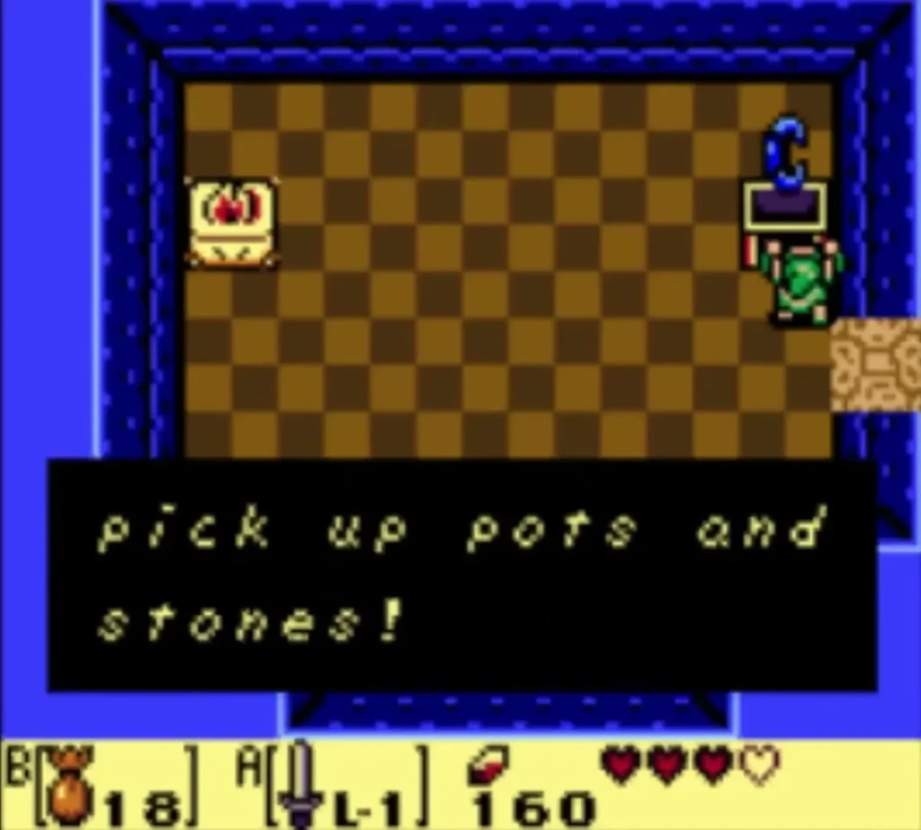 The Power Bracelet message ends with pick up pots and stones, fully typed The Power Bracelet message ends with pick up pots and stones, fully typed