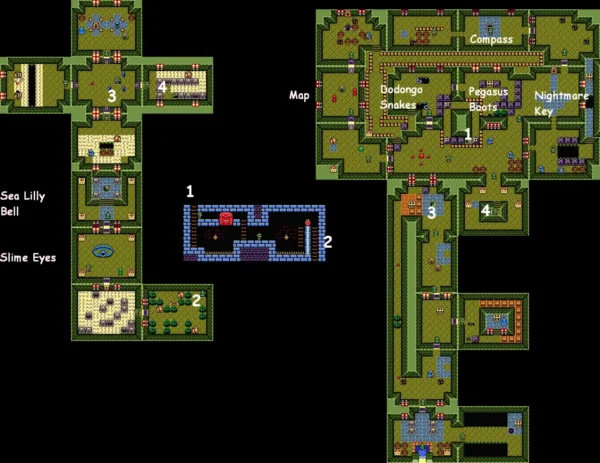 Key Cavern map Key Cavern map