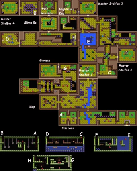 Catfish's Maw map Catfish's Maw map