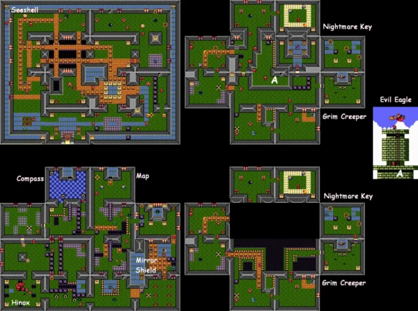 Eagle's Tower map Eagle's Tower map