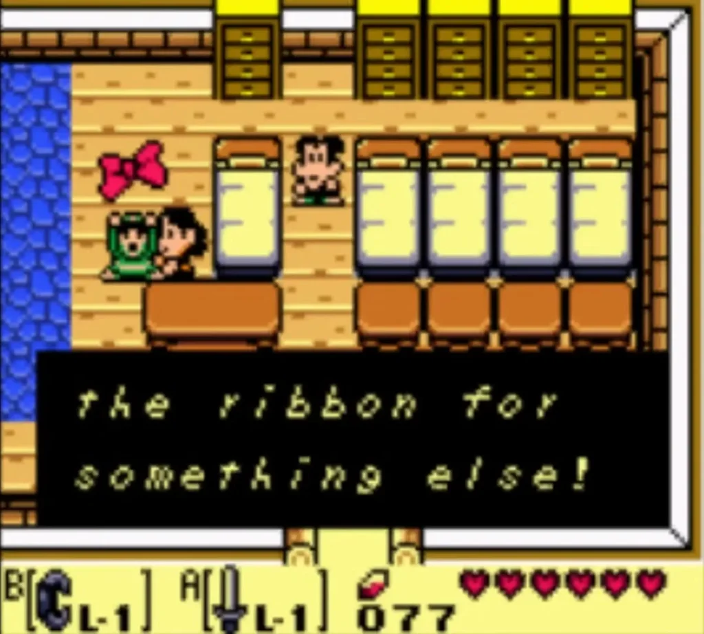 Box ends 'the ribbon for something else!' with the pink Ribbon on the floor of Mamasha's house Box ends 'the ribbon for something else!' with the pink Ribbon on the floor of Mamasha's house