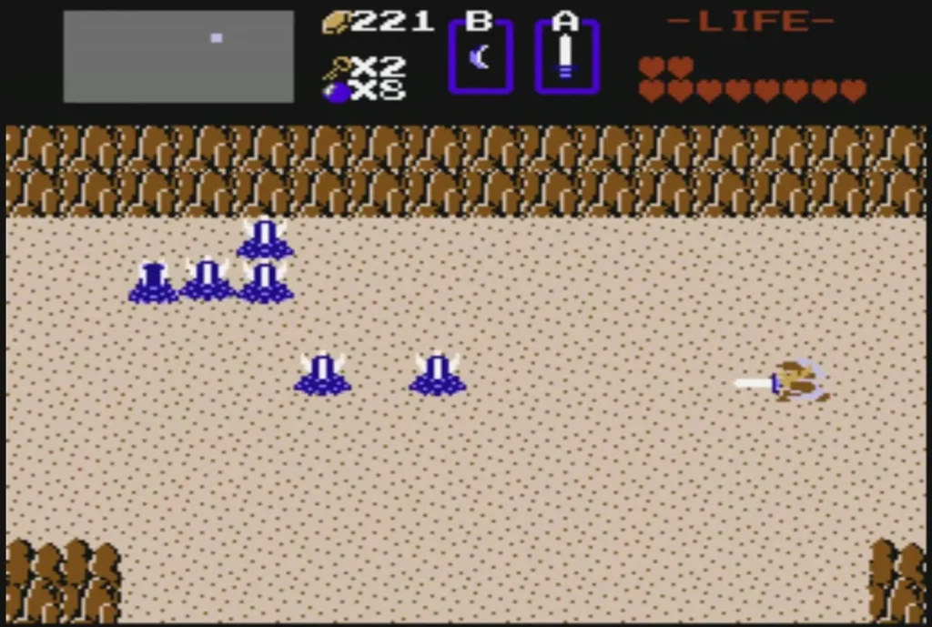 Blue Leevers rising out of the desert sand