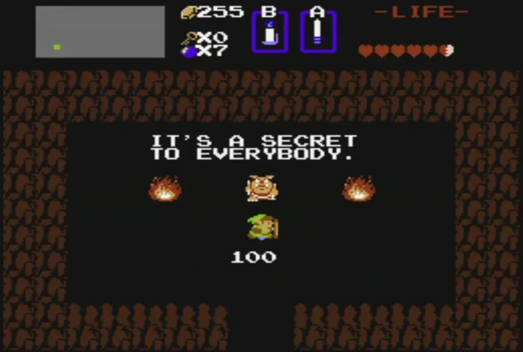 Link on the 100 rupee payout, with the rupee count capped at 255 Link on the 100 rupee payout, with the rupee count capped at 255