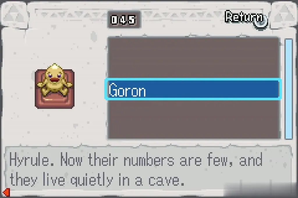 The gallery showing the Goron figurine won The gallery showing the Goron figurine won